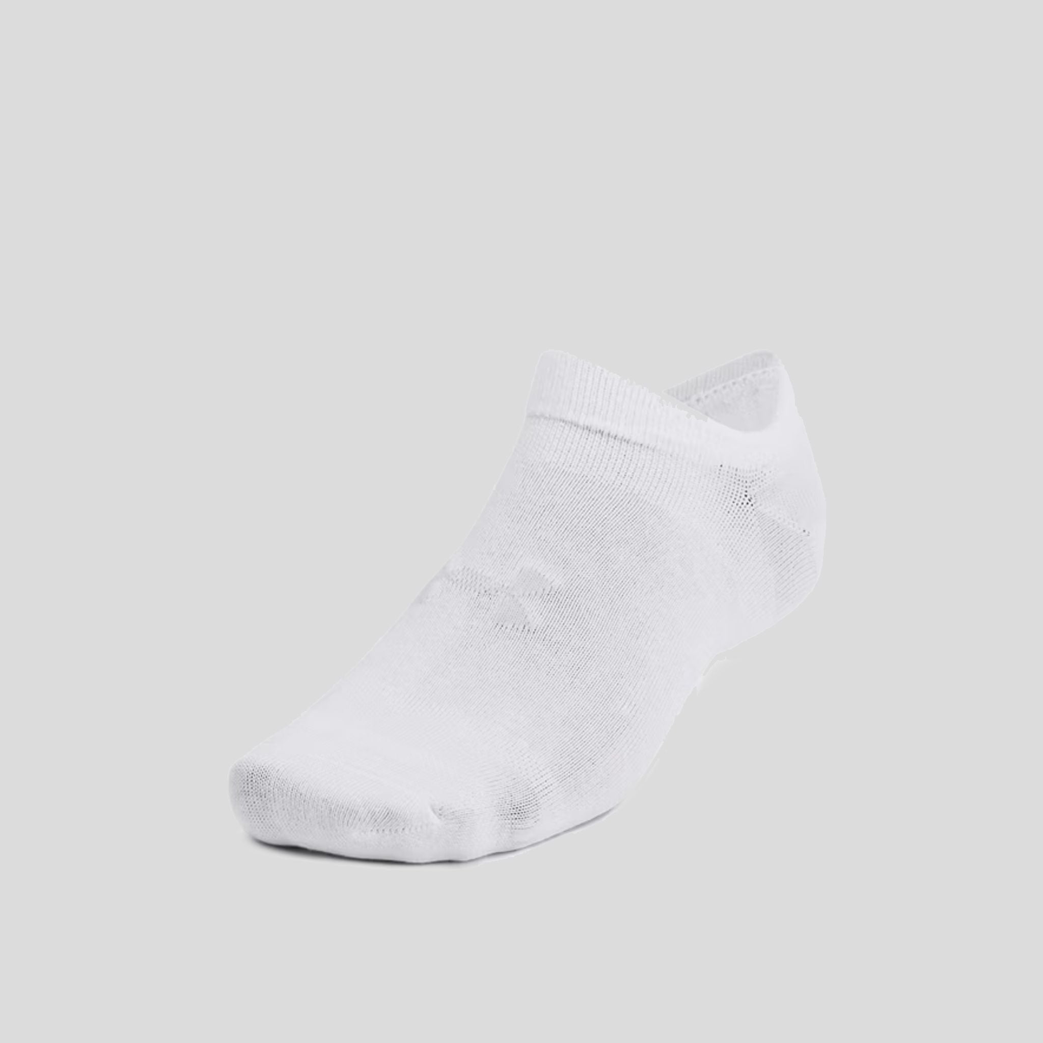 Unisex UA Essential 6-Pack No-Show Socks | White